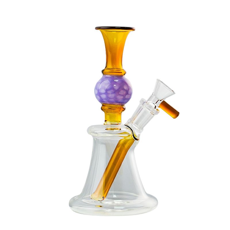 Amber Bong With Bowl