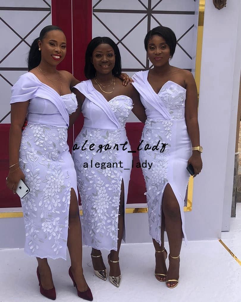 One Shoulder Lavender Bridesmaid Dresses Short Tea Length Mermaid Slit 3D Lace Flower Appliques Side Zipper South Africa Wedding Guest Dress From Alegant_lady, $100.25 | DHgate.Com One Shoulder Lavender Bridesmaid Dresses Short Tea Length Mermaid Slit 3D Lace Flower Appliques Side Zipper South Africa Wedding Guest Dress From Alegant_Lady, $100.25 | Dhgate.Com