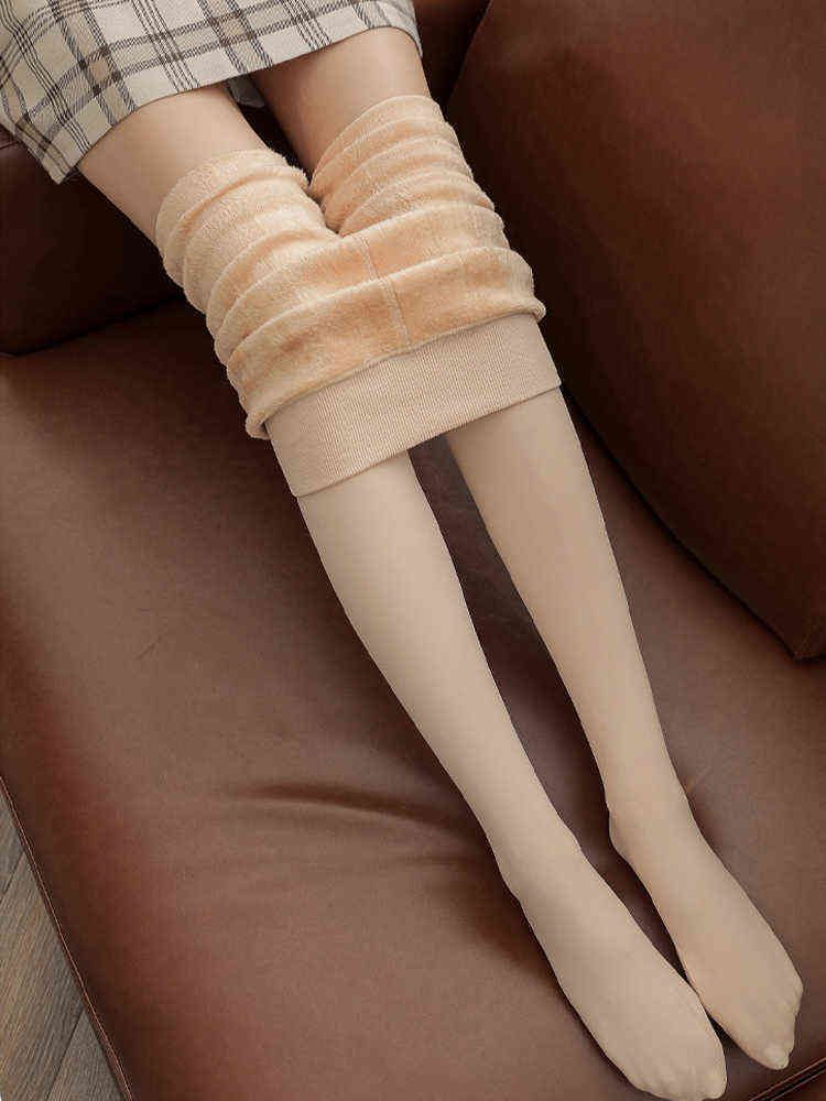 200g Thick Thermal Stockings Woman 