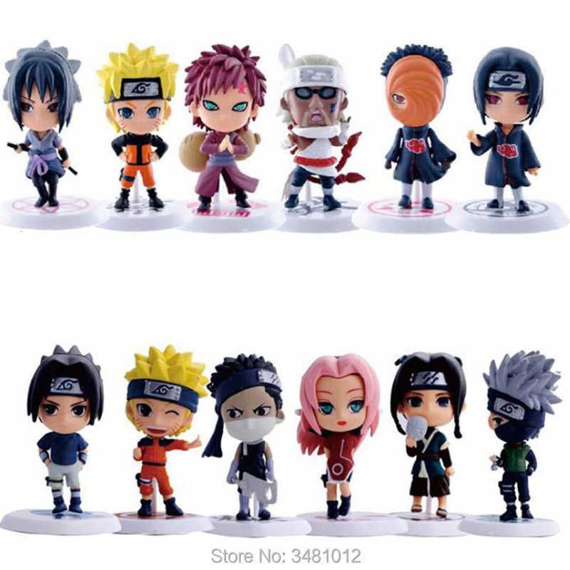 Sasuke Anime PVC Action Figures Set Kakashi Sakura Itachi Obito Figurine Gaara Killer B Haku Collectible Sasuke Anime PVC Action Figures Set Kakashi Sakura Itachi Obito Figurine Gaara Killer B Haku Collectible