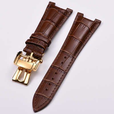 Buckle in oro marrone-25mm