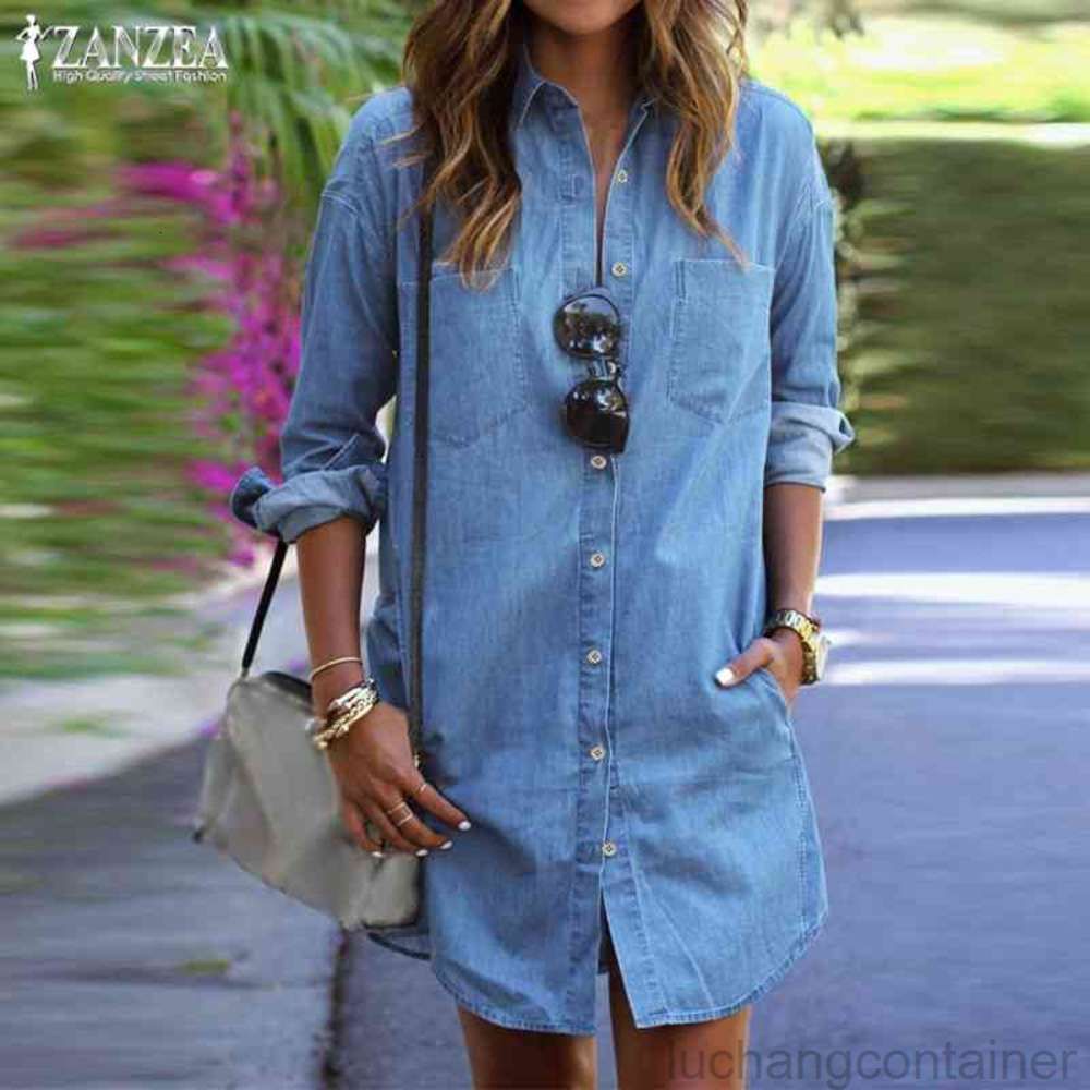 Denim Dress Women Sexy Mini Jeans 