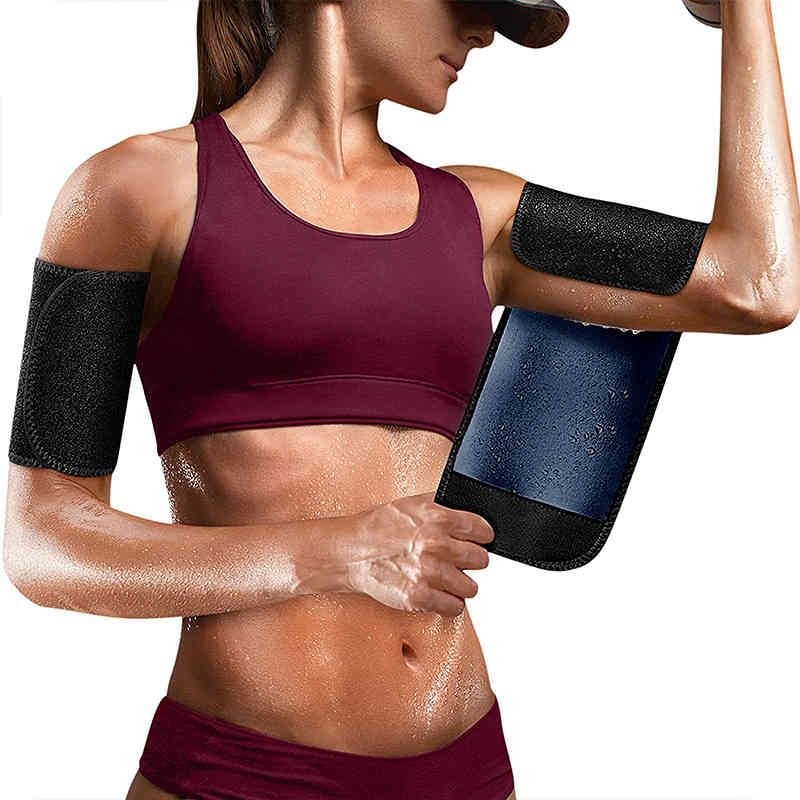 Sweat Arms Compression Trimmers Bands for Women&Men Weight Loss Slim Shaper Belt