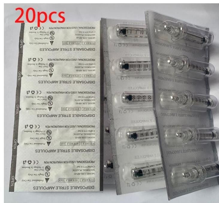 20pcs 0.3ml ampoule head