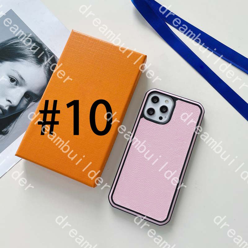 High Quality Fashion Designer Phone Cases For iPhone 13 Pro Max 12 13PRO 13promax 11 XR XS XSMax PU leather cover with box