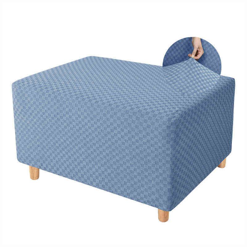 A15 Light Blue-x Large Stool Cover