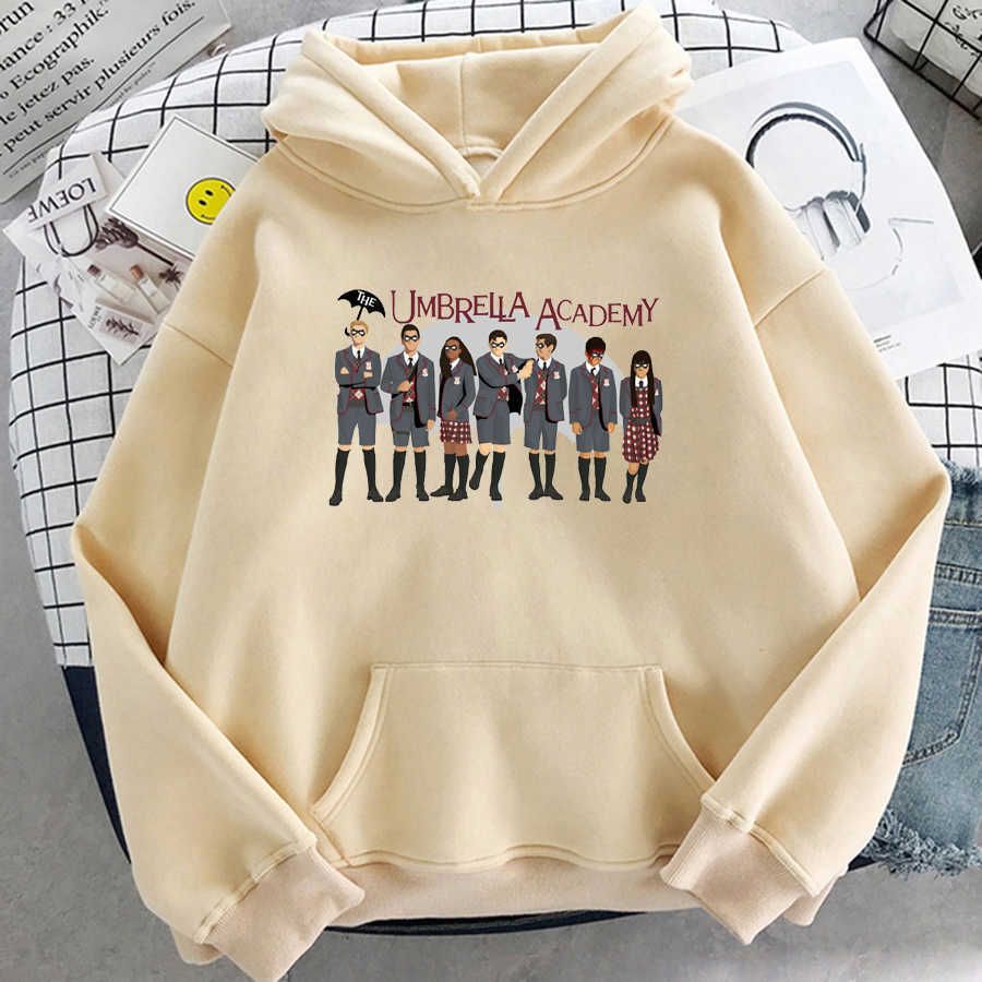 Compra The Umbrella Academy Hoodie Women Kawaii Harajuku Sudaderas Con  Capucha De Invierno Sudadera Streetwear Diego Cha Cha Sudaderas Gráficas  Con Capucha Y0820 Barato | Entrega Rápida Y Calidad | Es.Dhgate