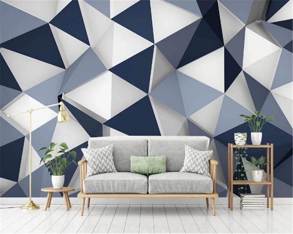 Wallpapers Custom Home Decor 3d Wallpaper HD Digital Printing Modern Simple Creative Geometry Diamond Stereo Pattern Wall Paper Wallpapers Custom Home Decor 3d Wallpaper HD Digital Printing Modern Simple Creative Geometry Diamond Stereo Pattern Wall Paper