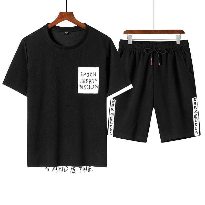 Zwarte t-shirts shorts