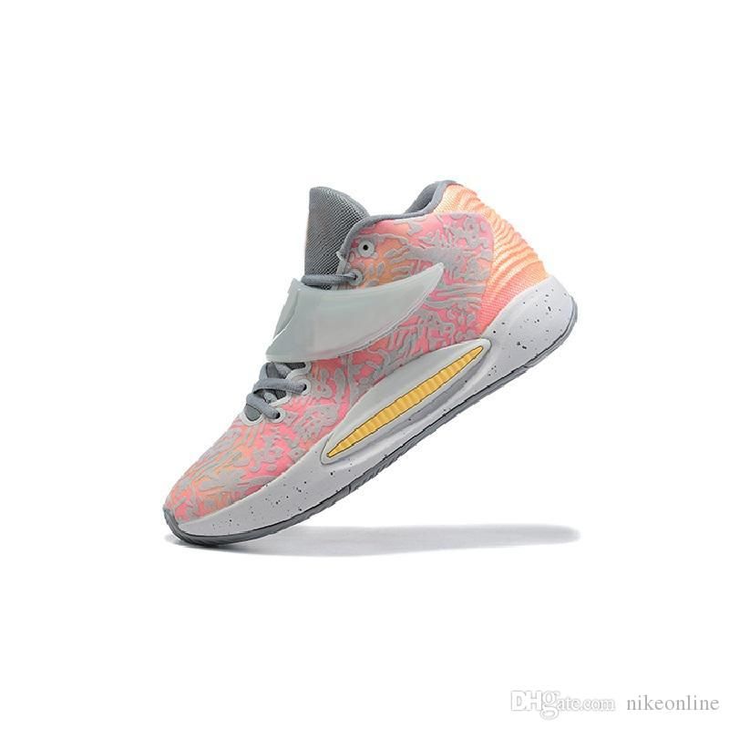 Compra Para Hombre Lo Que Los Zapatos De Baloncesto Kd 14 Niños Kevin Durant  Zapatillas De Deporte Tía Perla Kay Yow Piensa Rosa Lebron 18 Tenis Con  Caja Tamaño 4y A 12
