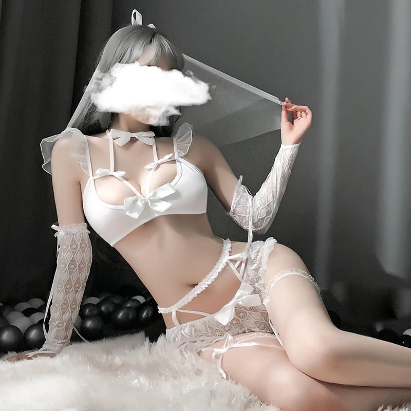 Compra Sistemas De Sujetadores Cosplay Exótica Fantasía Linda Lencería Set  Sexy Mujeres Ropa Para Hueca Mariposa Lace Puta Vestido Maid Outfit  Temptacion Barato | Entrega Rápida Y Calidad | Es.Dhgate