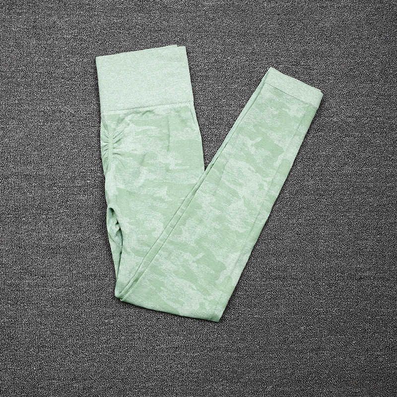 Pantaloni da yoga verde