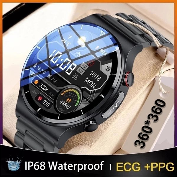 Compra 2022 ECG + PPG Smart Watch Hombres Ratón Cardíaco Reloj De Presión  Arterial Rastreador De Fitness De Salud IP68 A Prueba De Agua Smartwatch  Para Xiaomi Huawei Barato | Entrega Rápida
