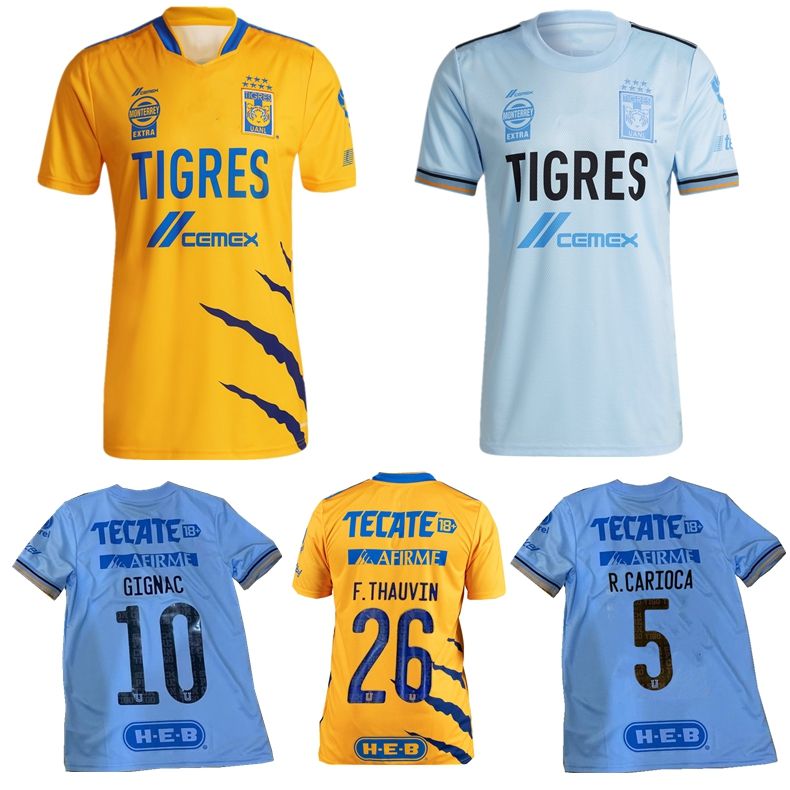 2021 2022 TIGRES UANL SOCCER JERSEY 21 22 Gignac Nico Salcedo Fernández  F.Thauvin Home Away Siete Star Football Shirt Por Wenxuan_0920, 11,62 € |  Es.Dhgate.Com