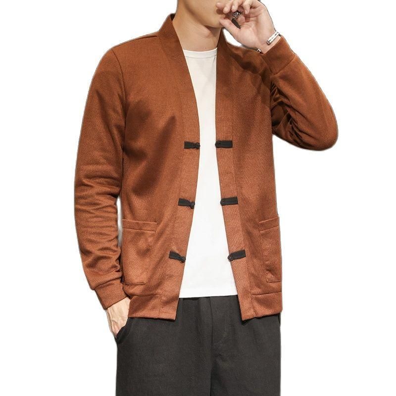 Mens Sweaters Chinese Style Sweater 