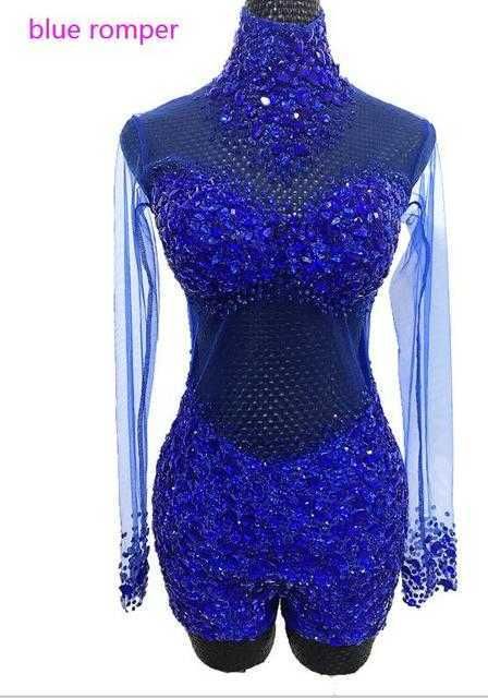 Romper azul