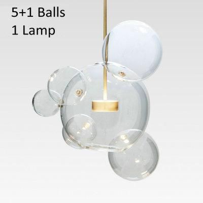 6 ballen 5W warm wit licht