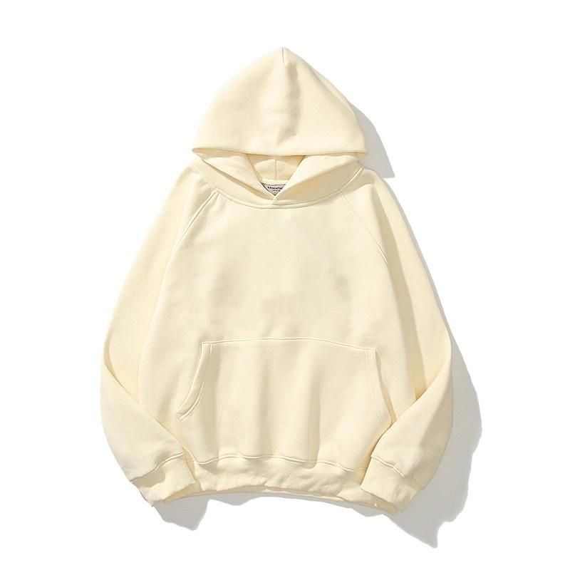 sweat à capuche beige