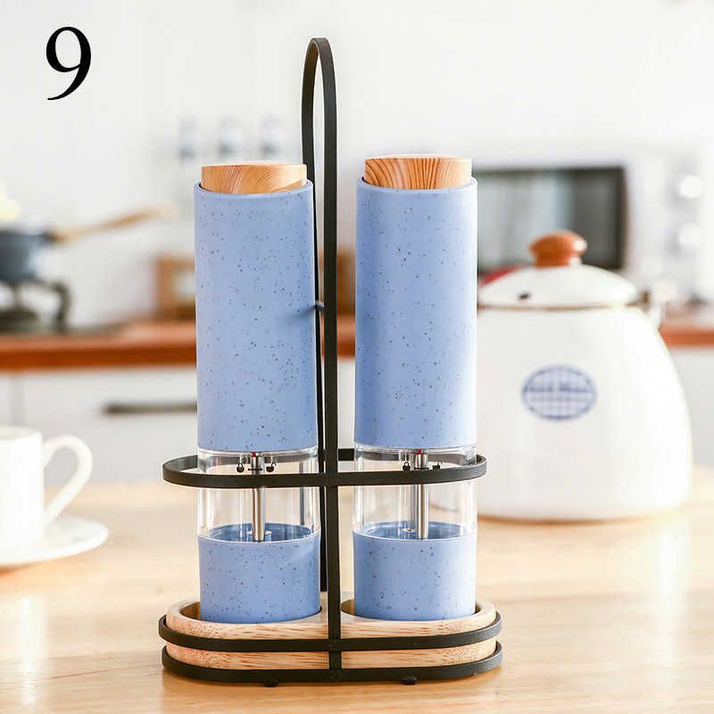 2pcs Blue with Stand