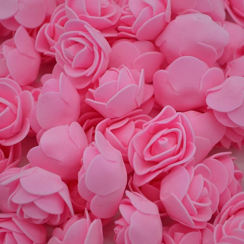 200 pcs rose foncé