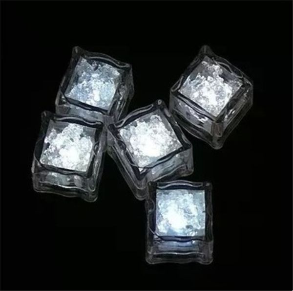 Novelty Bar Lights RGB LED Flashing Ice Cube Lights Water Submersible
