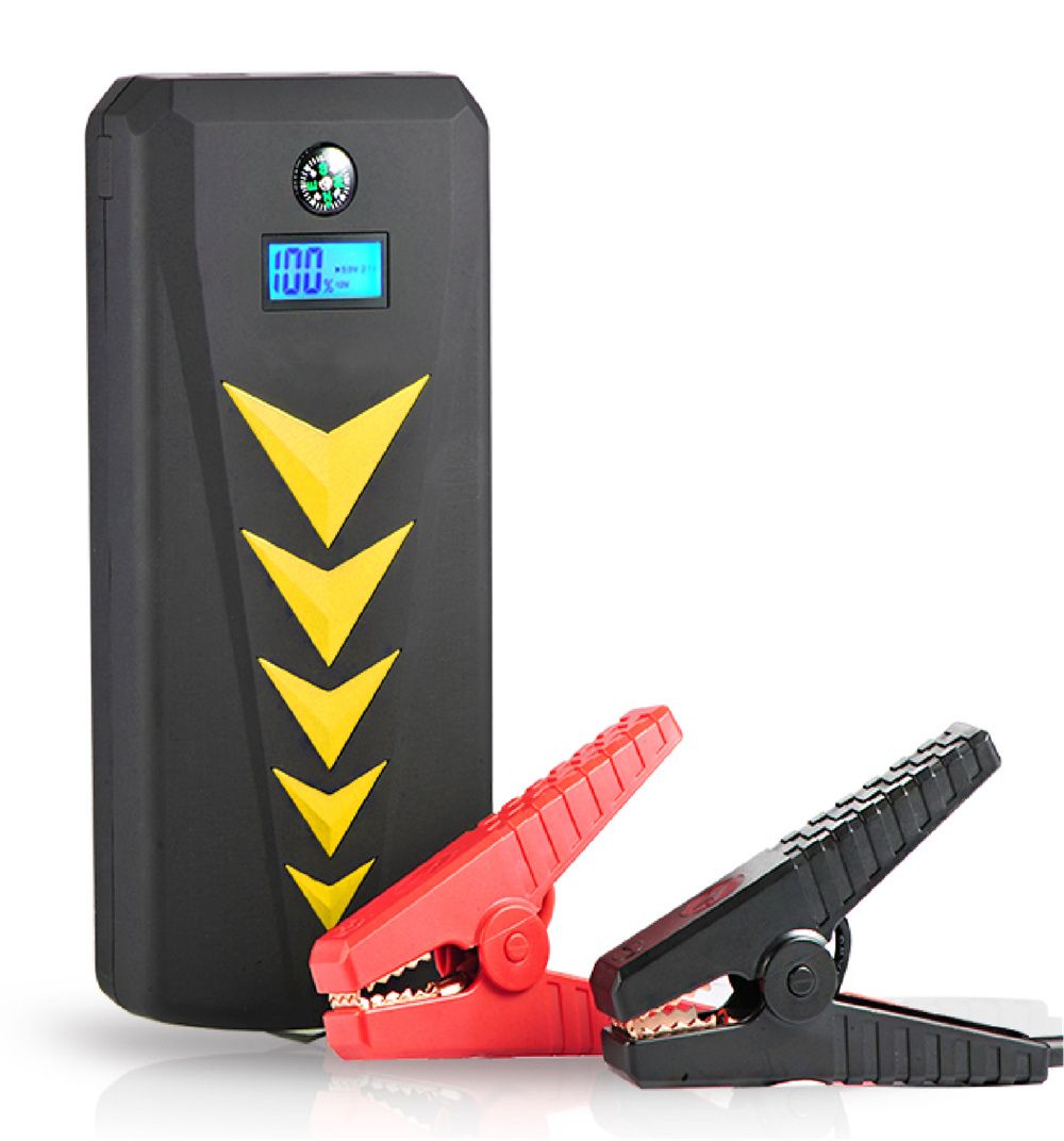 Car Jump Starter Kit 2000A 22000mAh Battery Without Hood Popping,12V
