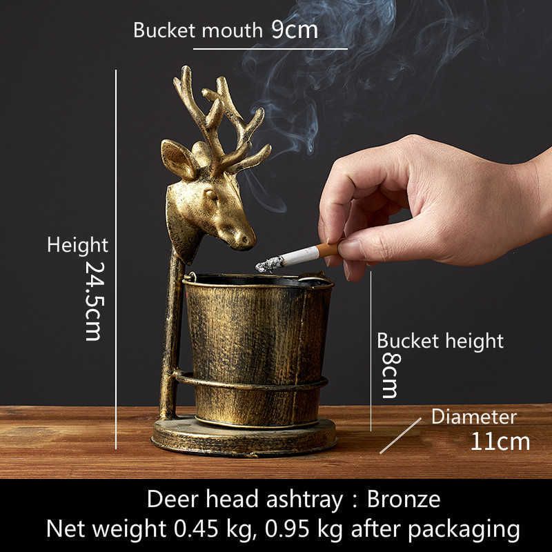 Deer Head Ashtray