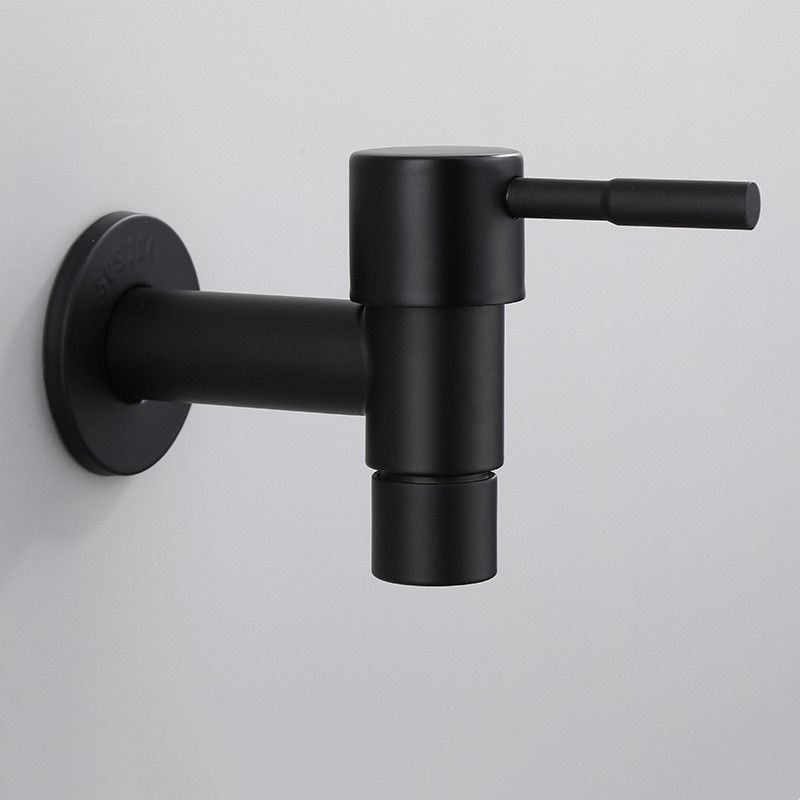 Black Short Utility Faucet