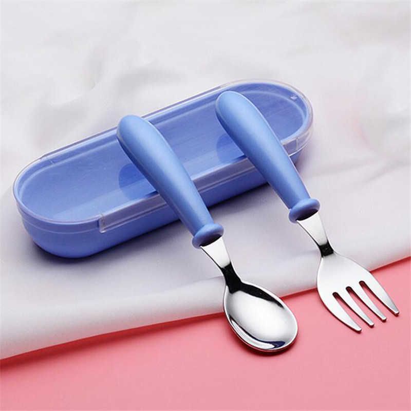 Los niños del bebé Cubiertos Vajilla Cubiertos Alimentación Infantil cuchara de alimentación Tenedor Utensilios Tres Estilos opcional de los nuevos niños de Los niños del bebé Cubiertos Vajilla Cubiertos Alimentación Infantil cuchara de alimentación Tenedor Utensilios Tres Estilos opcional de los nuevos niños de