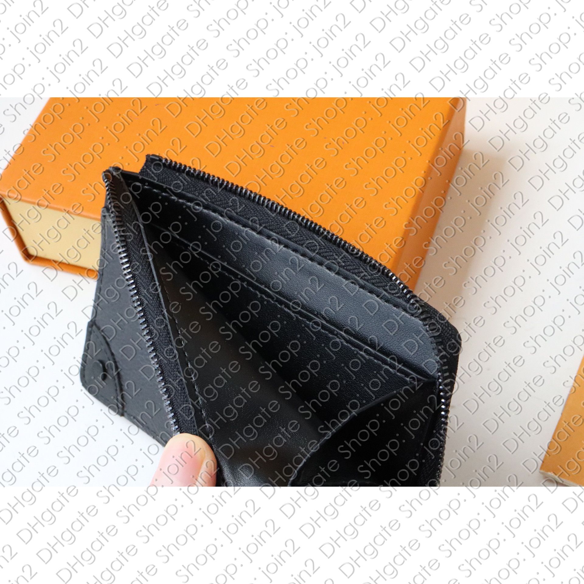 TOP. M80556 MULTI CARD HOLDER TRUNK Designer Mens Multiple Slender Brazza  Wallet Pocket Organizer Avenue Outdoor Sling Bag Key Pouch Pochette  Discovery From Join2, $76.29