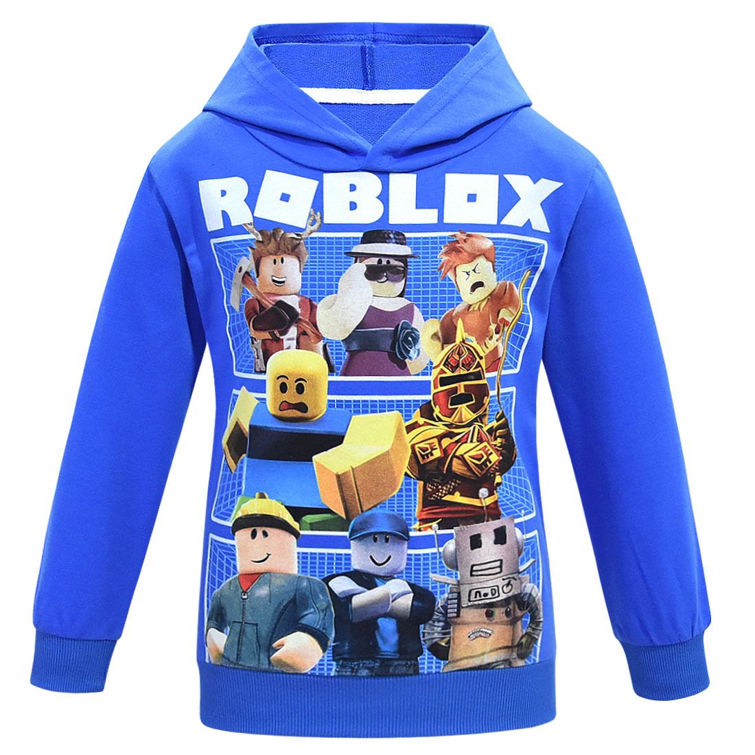 roblox blue moletom com capuz