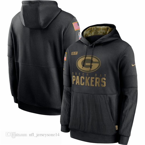 Compra Hombres Personalizados Mujeres Jóvenes Green Bay Packers Black 2020  Saludo Al Servicio Sideline Rendimiento Sudadera Con Capucha Barato |  Entrega Rápida Y Calidad | Es.Dhgate