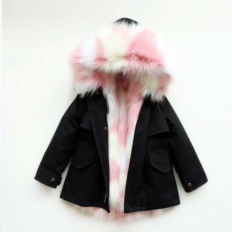 Черно-розовый Fur1