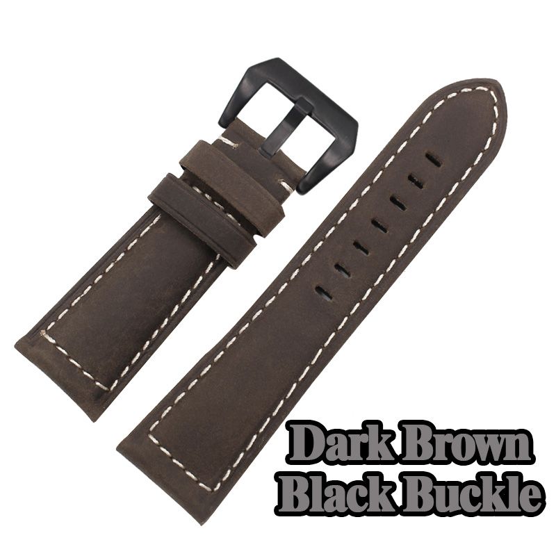 24mm D-Brown-Black Buckle