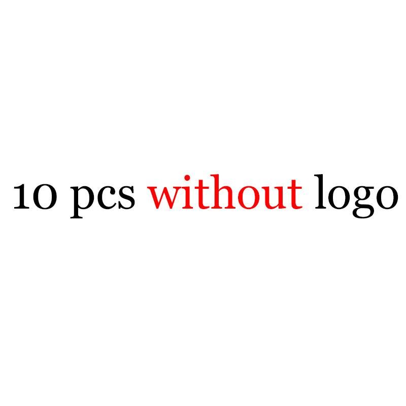 10 pcs without logo