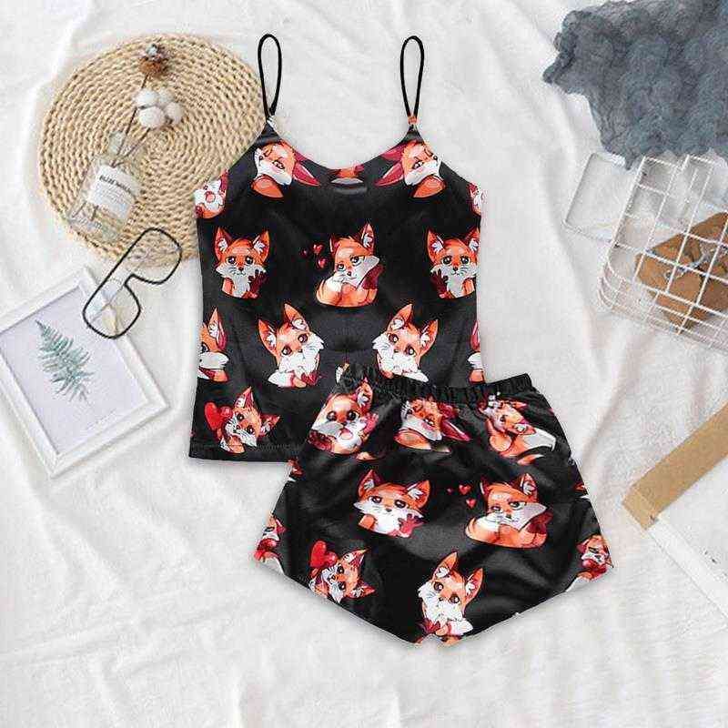 Black + Fox Print