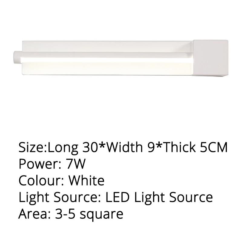 A White 30cm 7W Warm White (2700-3500K)