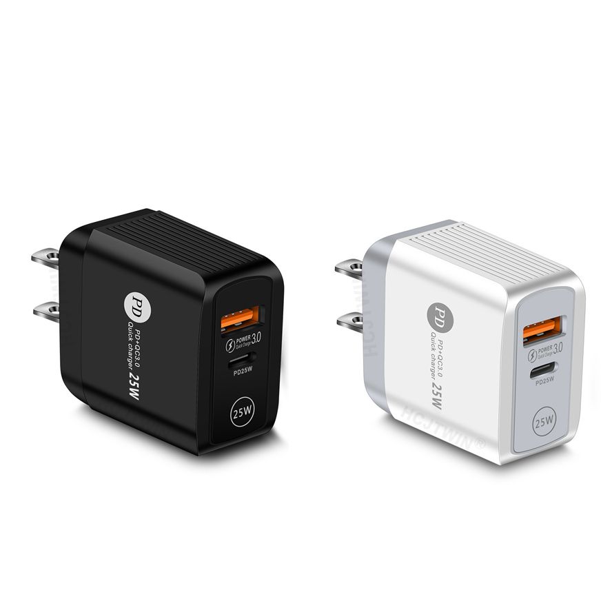 25W QC3.0+PD Wall Charger