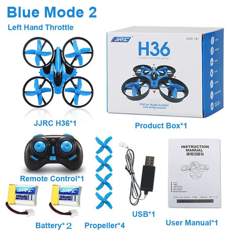 H36 Blue 2-batterijen