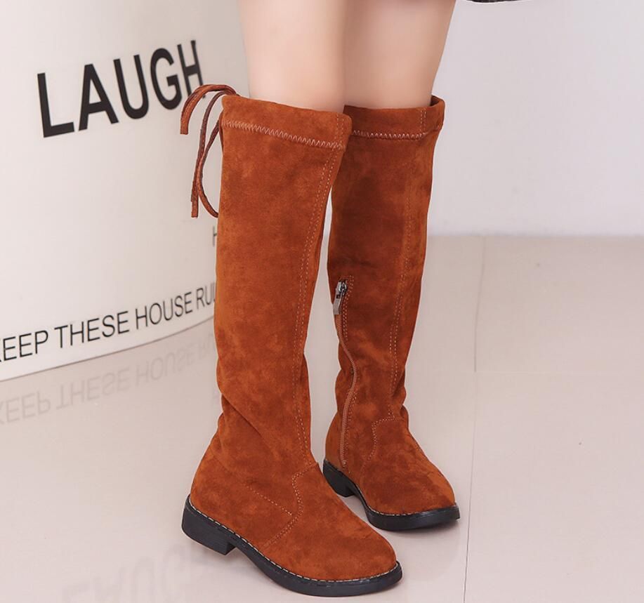 Kids knee high sales sneakers
