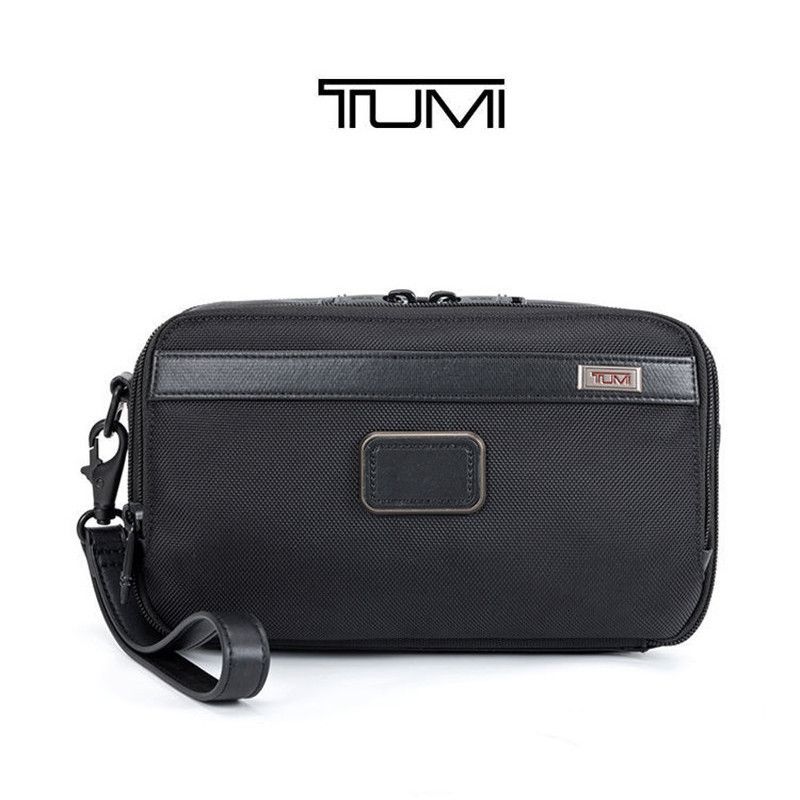 tumi men's clutch bolsa