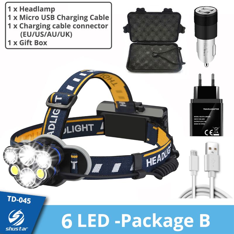 6LED-Without battery-Package B