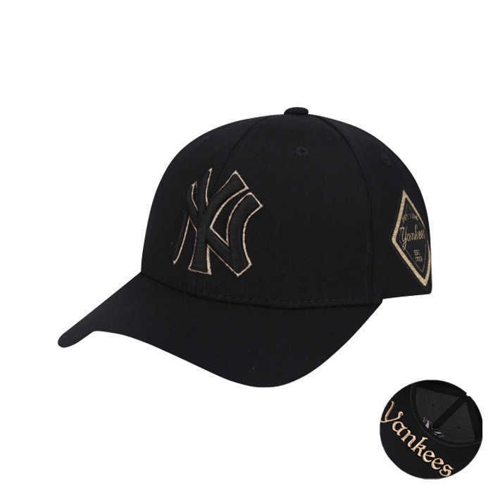HXXBY Berretto da baseball di visiera in bianco e nero di quattro stagioni cappello da uomo Tide versione coreana del cappello di sole giovinezza marea casuale cappello sportivo studente cappello spor 