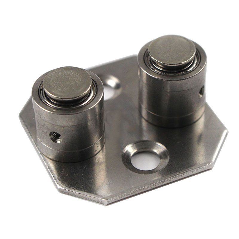 Sliding Folding Door Roller Bearing Locator Hanging Pulley Stopper Director Shaft Hinge Hardware