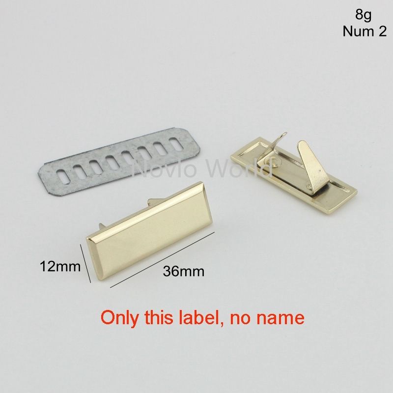 Num 2 Light Gold-10 sztuk