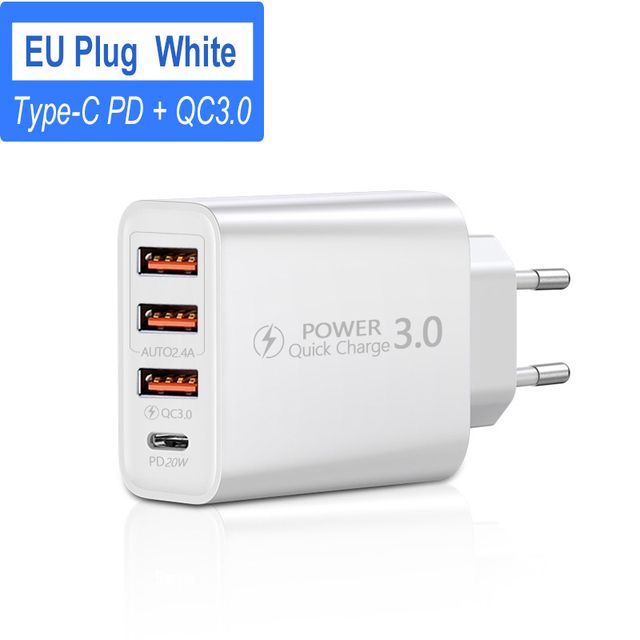 EU-weißer Plug