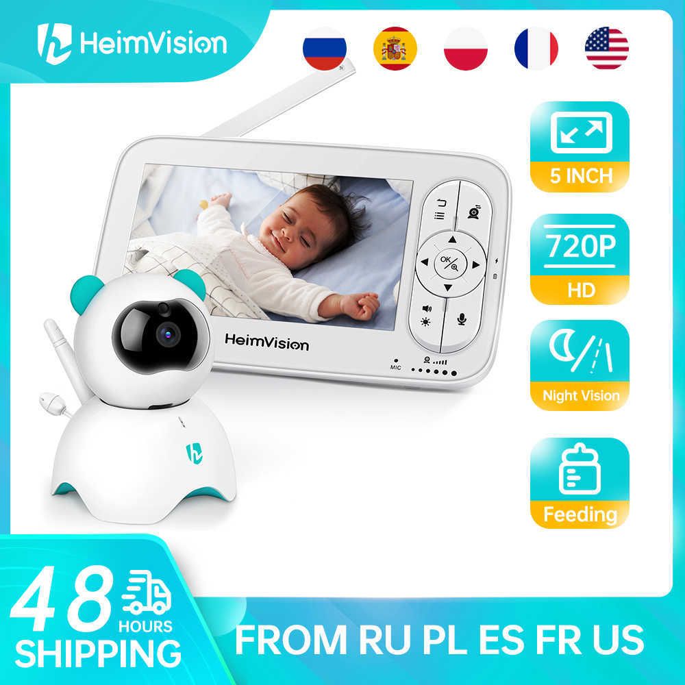 720p HD 5" Display La sicurezza Video Baby Monitor con Macchina Fotografica & AUDIO visione notturna. 