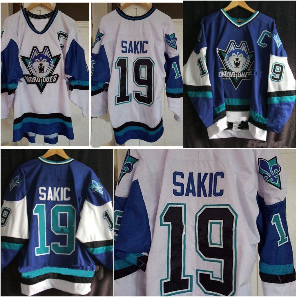 joe sakic nordiques t shirt