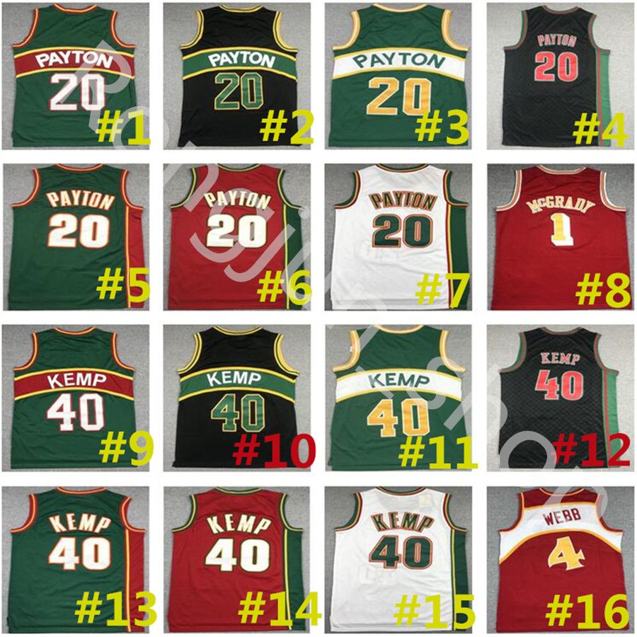 Mitchell Ness Retro Basketball Jerseys Hill Iverson Paul Anthony Pierce