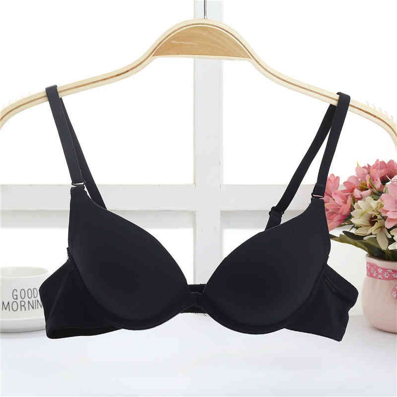 Mozhini 32 34 36 38 Ab Cup Super Push Up For Breast Young Sexy Lady Women Small Chest Deep U Girl Bra